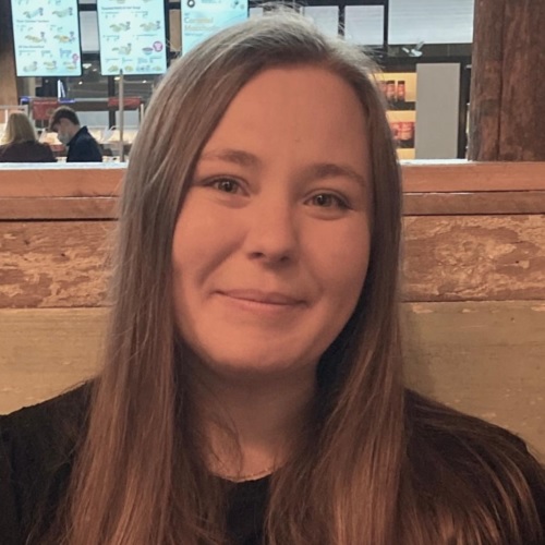 Diplomacy student Kirsty O'Neill