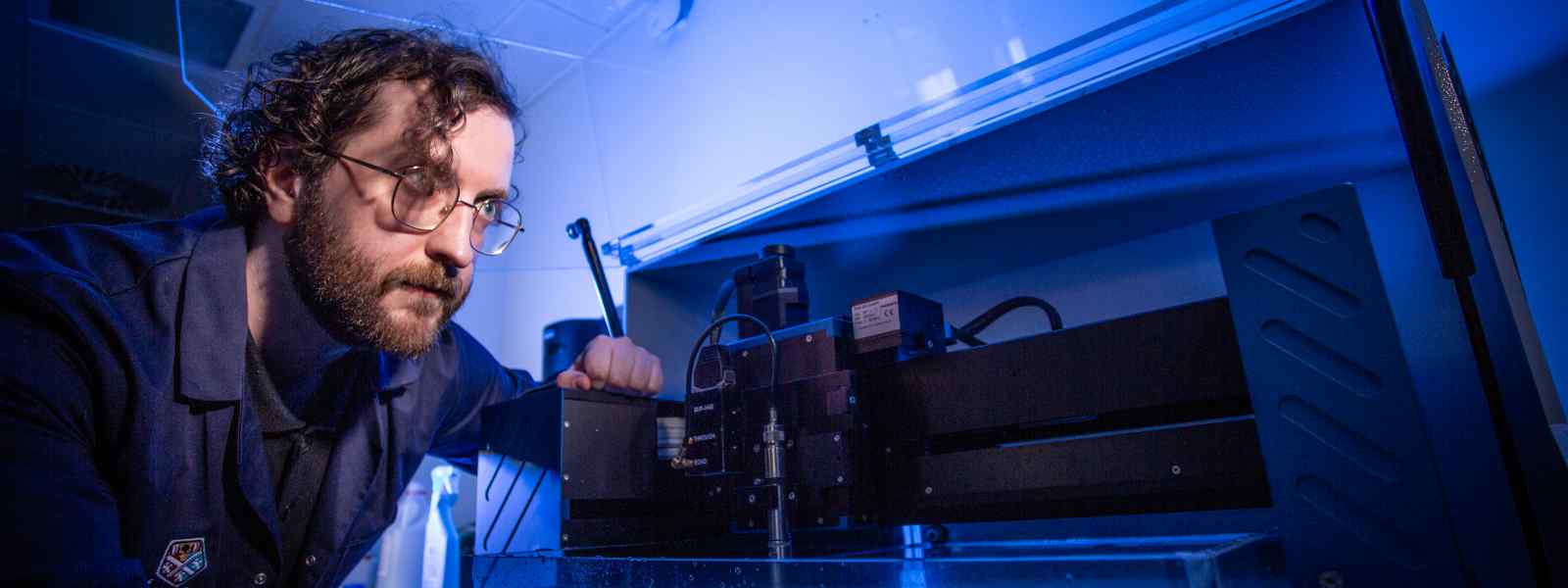 Fuse researcher Luke Prentice. Photo by Guy Hinks